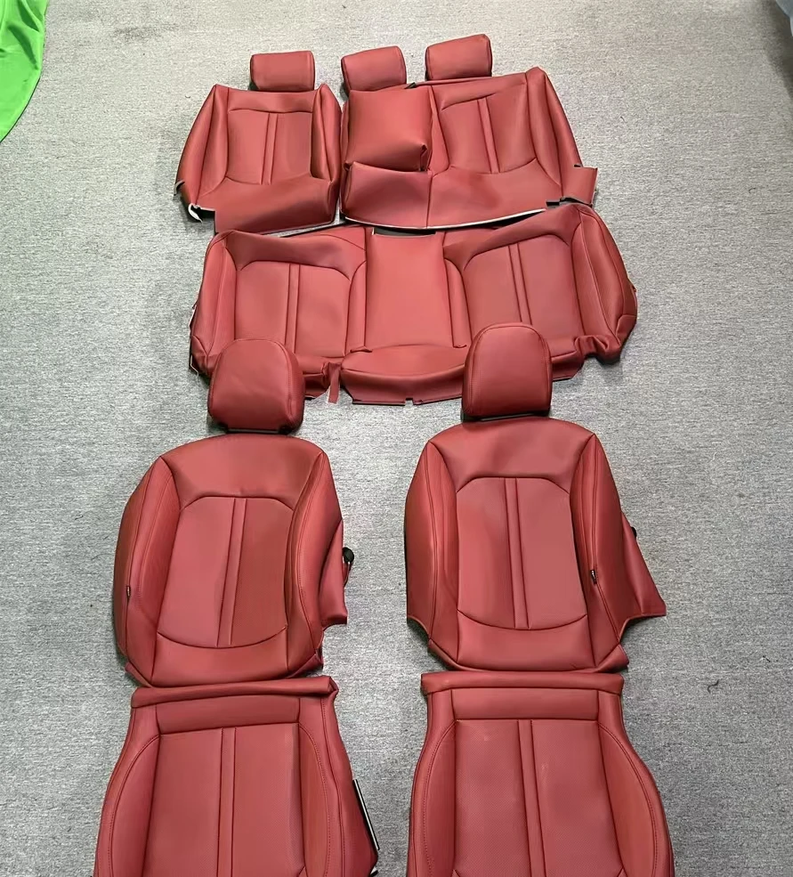 Fit Car Seat Covers Cushions Narrow Style Easy Install Design Velvet Warming Antibacterial Nappa Leather for