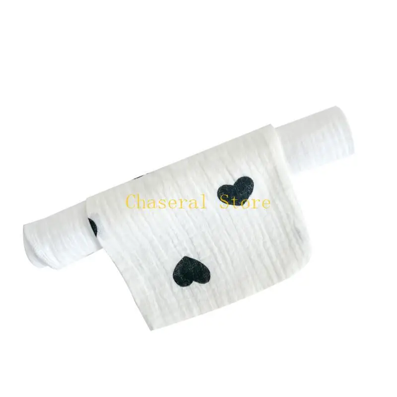 

E7CE Perspiration Absorption Towels Cotton Towel Baby Product for Infants Toddlers