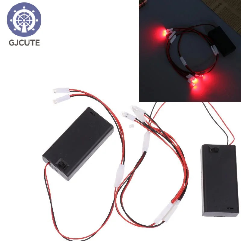 DIY 인형의 집 조명용 슈퍼 브라이트 3V LED 램프 비즈, No.5 배터리 작동