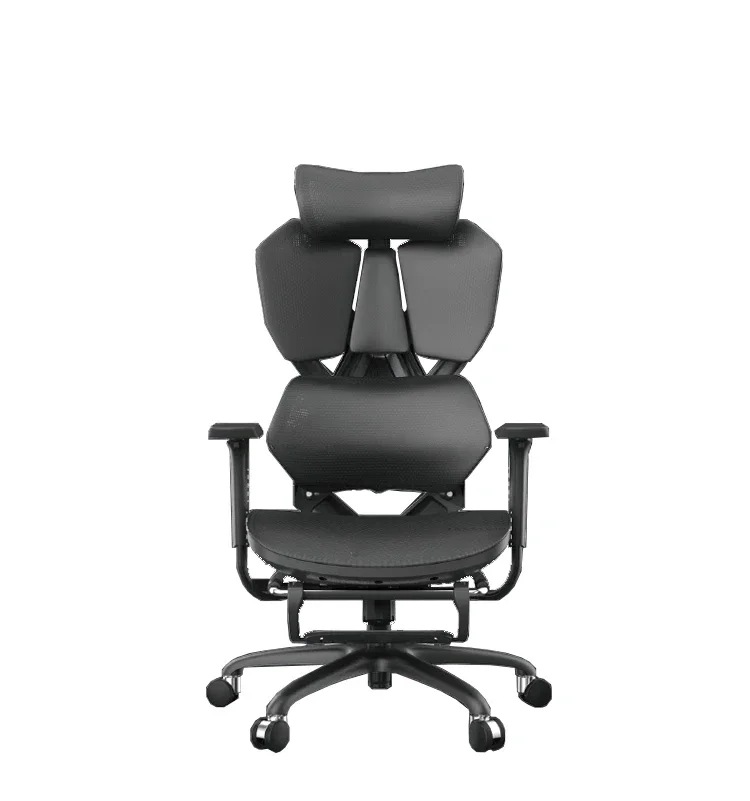 High Quality Executive Multi-Functional Double Jointed Adjustable Headrest Black Gaming Ergonomic Mesh Office Chair