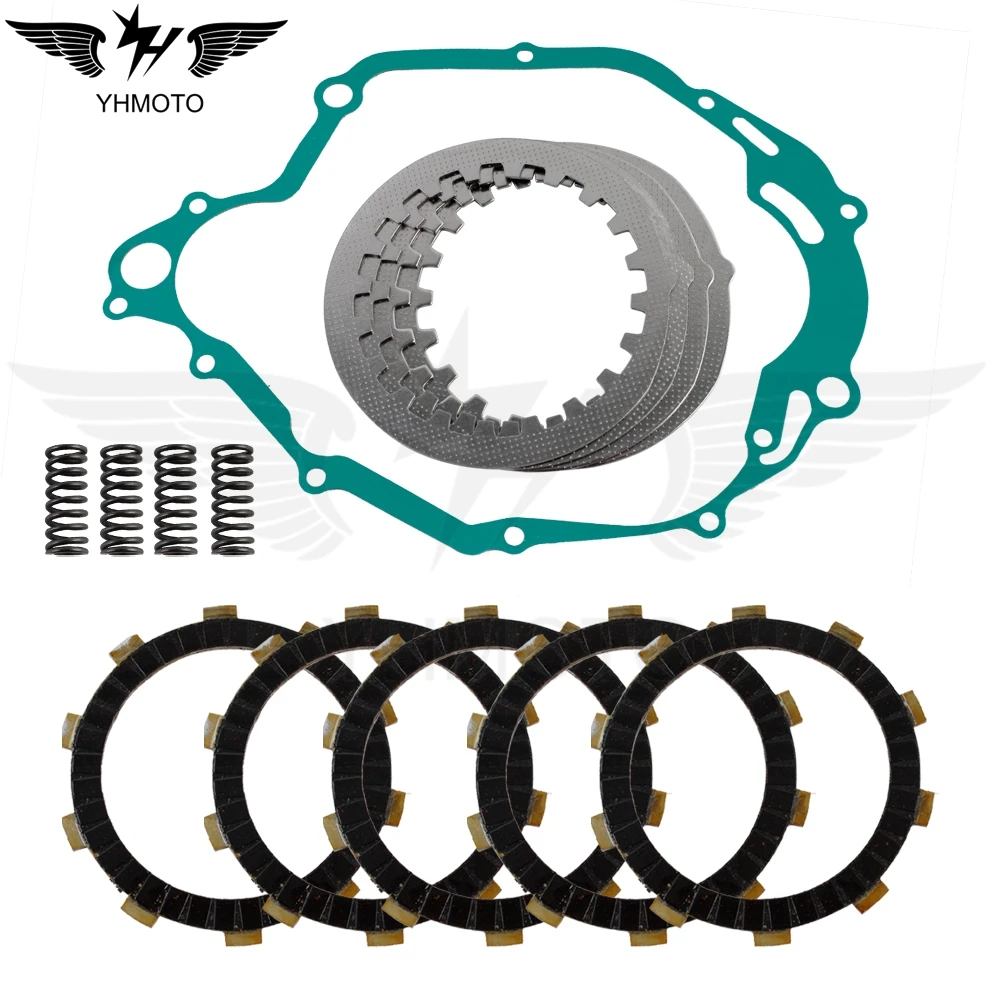 Motorcycle Complete Clutch Kit Set For Yamaha Trailway 200 TW200 1987-2021 Clutch Friction Plates Springs Gasket
