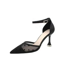 2020 /44823 Summer Rome Style sandals Open Toe Sexy Nightclub Stiletto Female Pump Women's Shoes