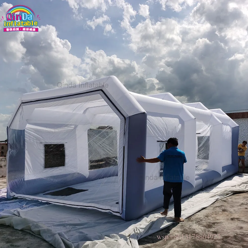 Cabine inflável da pintura do filtro de ar da barraca de pulverização do projeto quente para venda