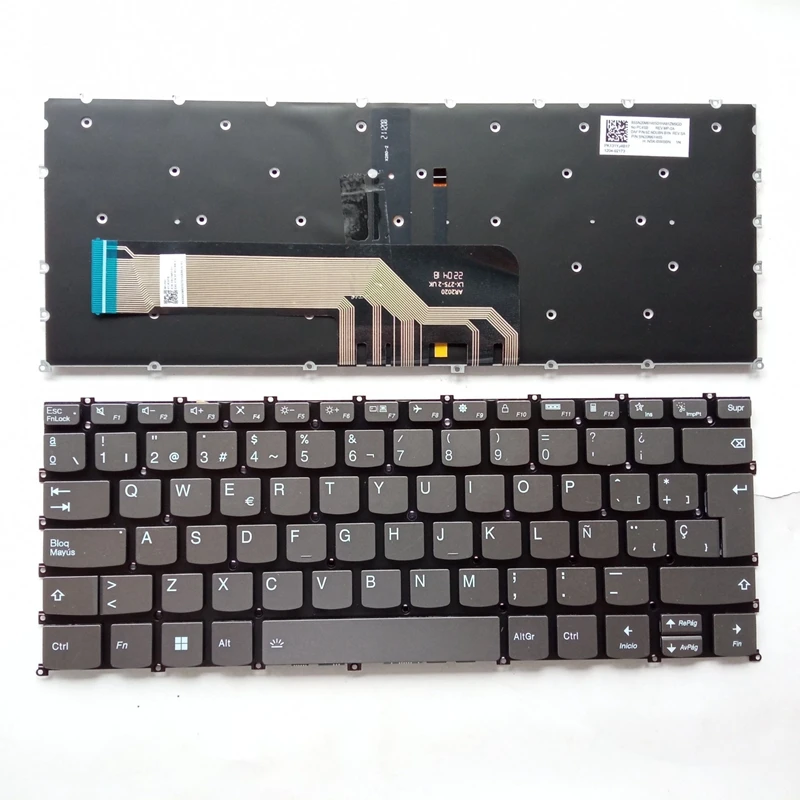 

7-13ITL05 Spain Backlit Keyboard For Lenovo IdeaPad 5 14ITL05 Flex 5-14IIL05 5-14ARE05 Yoga Slim 7-13ACN05 13ITL5 Pro-14ITL5