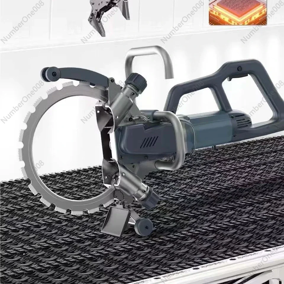 Portable 50Hz 3000 rpm Concrete Stone Cutter Wall Chaser Saw with Engine Pump Motor - Core Component Included