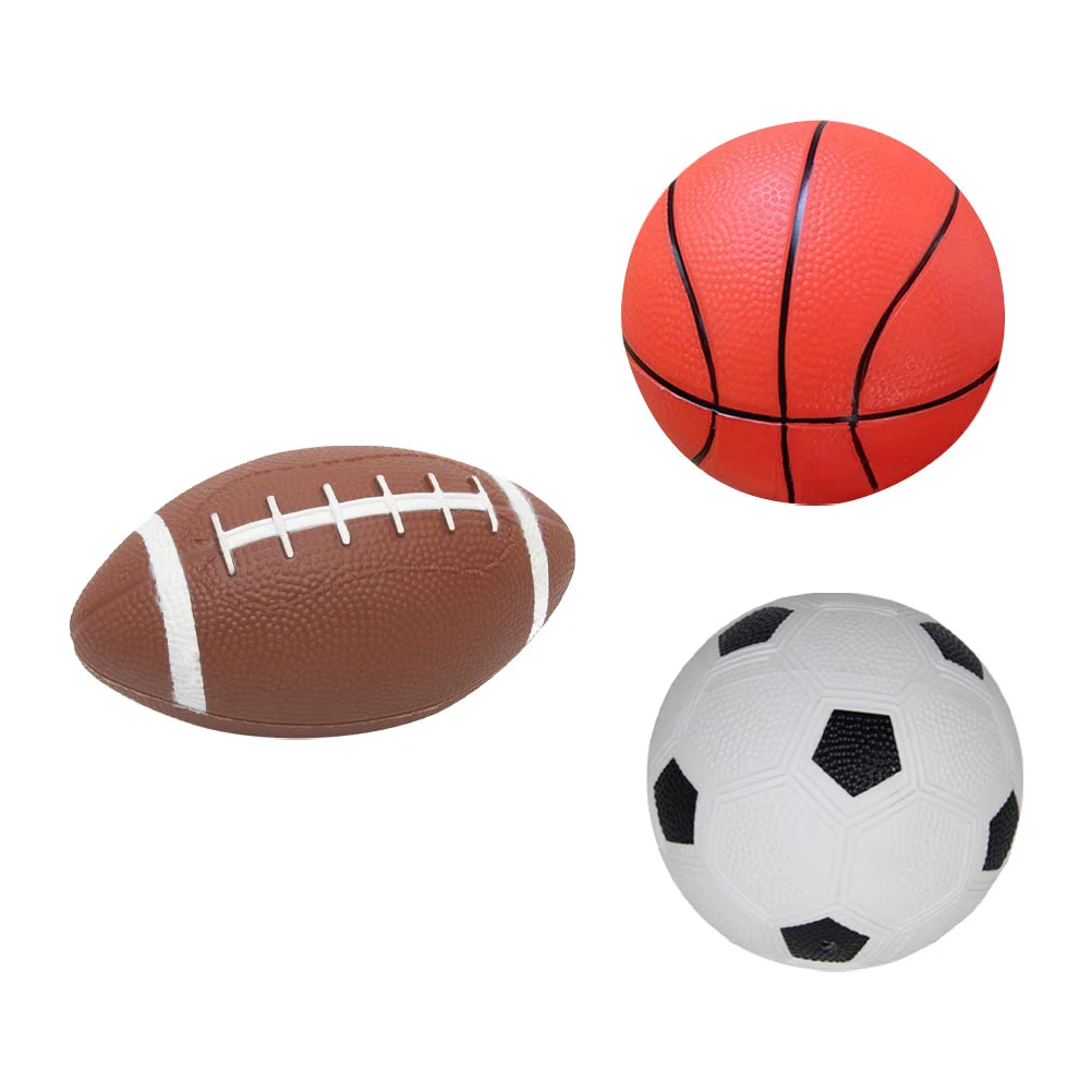 

Toys for Toddlers Inflatable Ball Child Basketball Kid Football Kids Children Red