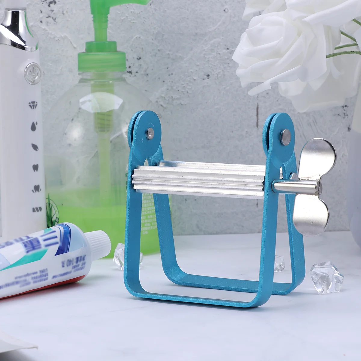 Tooth Paste Tube Toothpaste Squeezer Bathroom Supplies Extruder Metal Dispenser