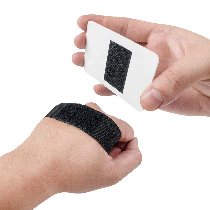 Paleta organizadora de extensiones de pestañas acrílicas, soporte para pestañas postizas, soporte adhesivo para pegamento con cinturón, herramientas de maquillaje para mujeres