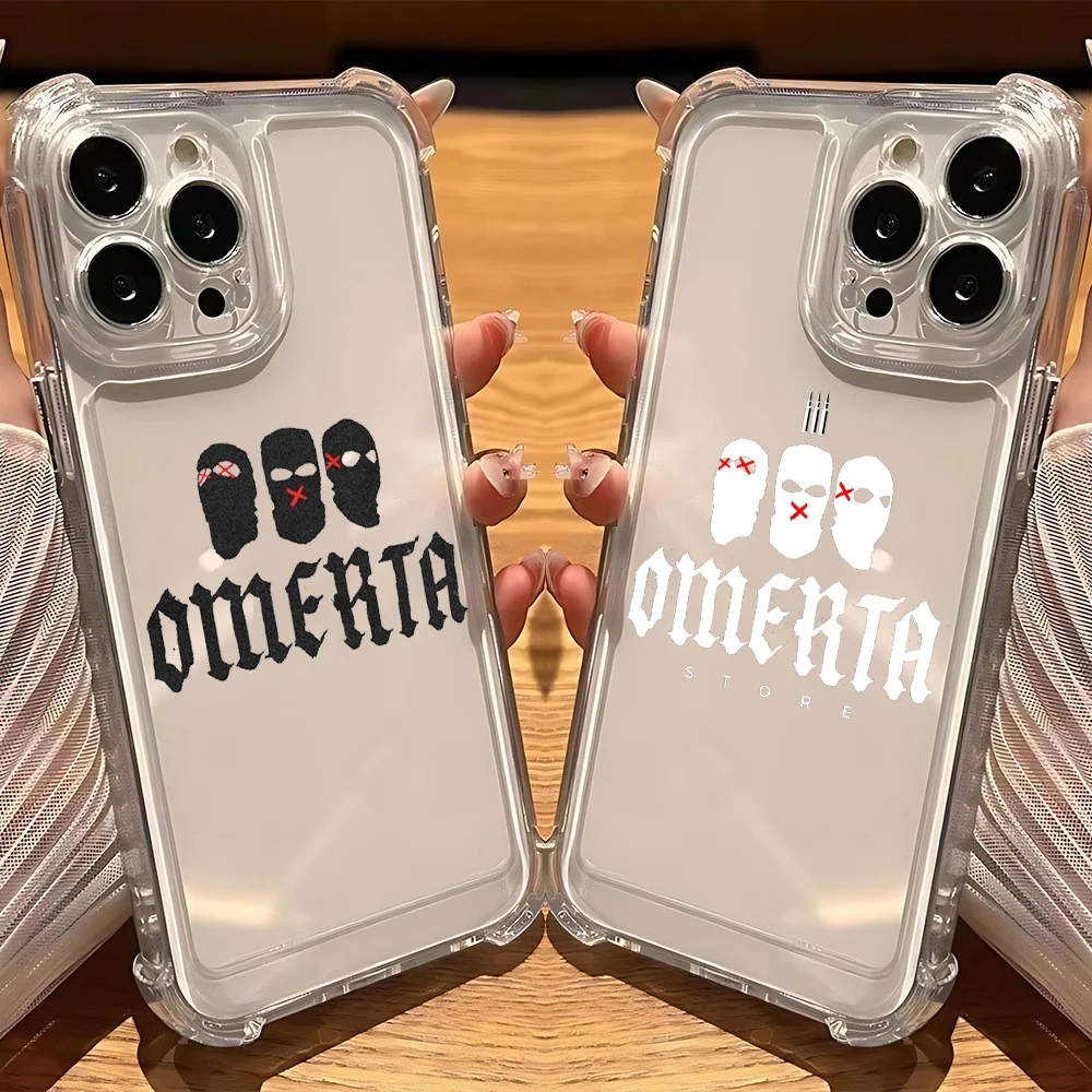 Omertas Maes Phone Case For OPPO A17 A16 A15 A38 A5 A54 A72 A74 A76 A78 A9 F11 Reno 7 7Z 8 11 PRO PLUS 4G 5G Anti-fall Clear