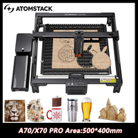 Atomstack X70 A70 Pro 360W Laser Engraving Machine With Air Assist Cnc Industrial Grade Wood Mdf Acrylic Glass Stainless Steel