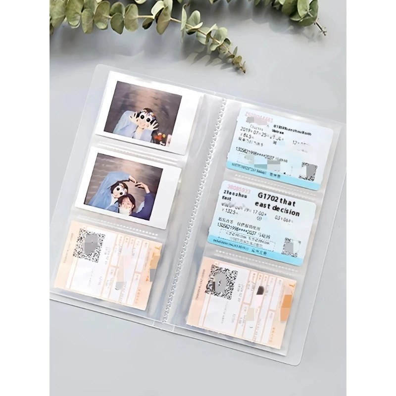 フォトアルバム内容 120/240スロットアルバム フォトブック収納ブック スナップアンドミックスブック アニメスターカード アイドルグッズ 電車チケット