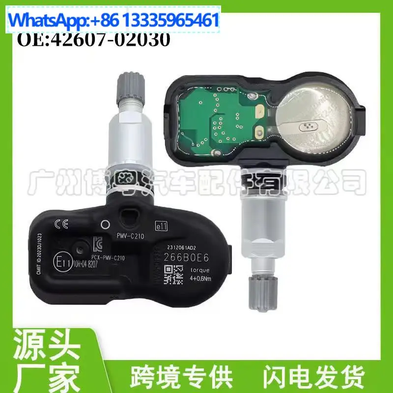 

42607-02030 PMV-C210 is suitable for Toyota Lexus tire pressure sensor, auto parts wholesale