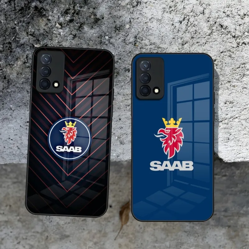 Scanias Saabs Truck Phone Case For Oppo Find X3 X5 Pro Reno 4 7 6 A15 A54 A95 A55 A57 A93s A94 A92s Glass Cover