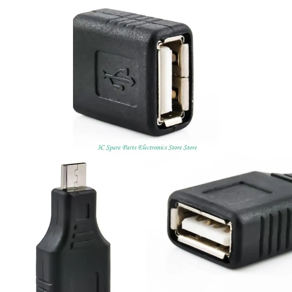 

SZ Unique USB2.0 Female to MicroUSB Male OTG ConvertersMicro To USB2.0 OTG Adapter for Smartphones and Tablets 2Pack