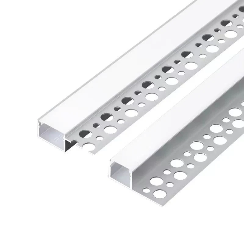 Imagem -06 - Lâmpada Linear Embutida 1m 515 Peças sem Moldura Perfil de Alumínio Embutido Canal Invisível Decoração de Parede de Teto Reflexão de Led