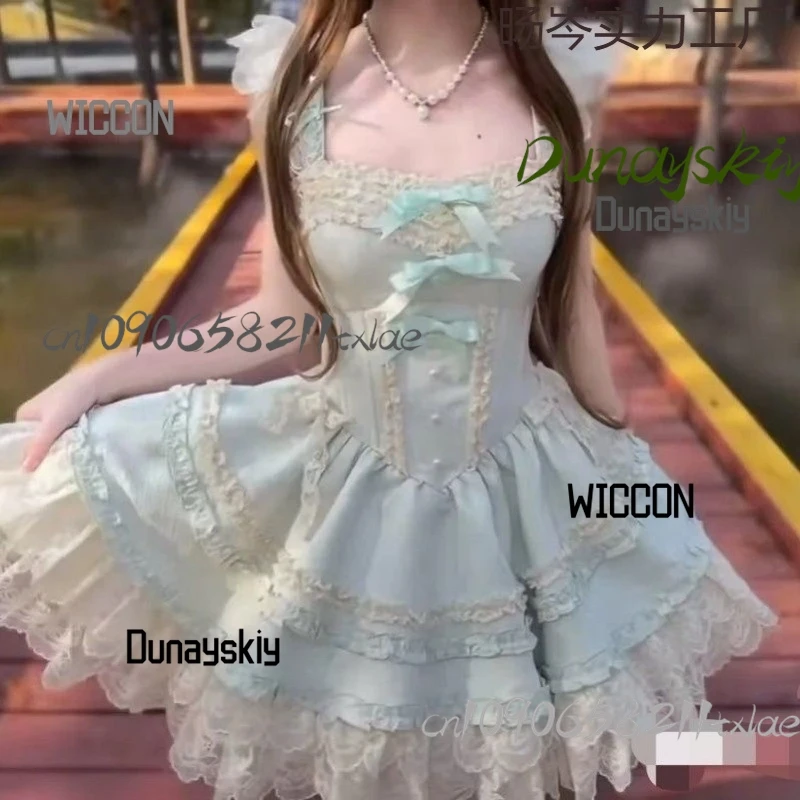 جيراي كي لون مائي كاواي القوطية الأميرة لوليتا فستان تأثيري حلي هالوين عيد الميلاد مهرجان الصيف اليومي حفلة كوس