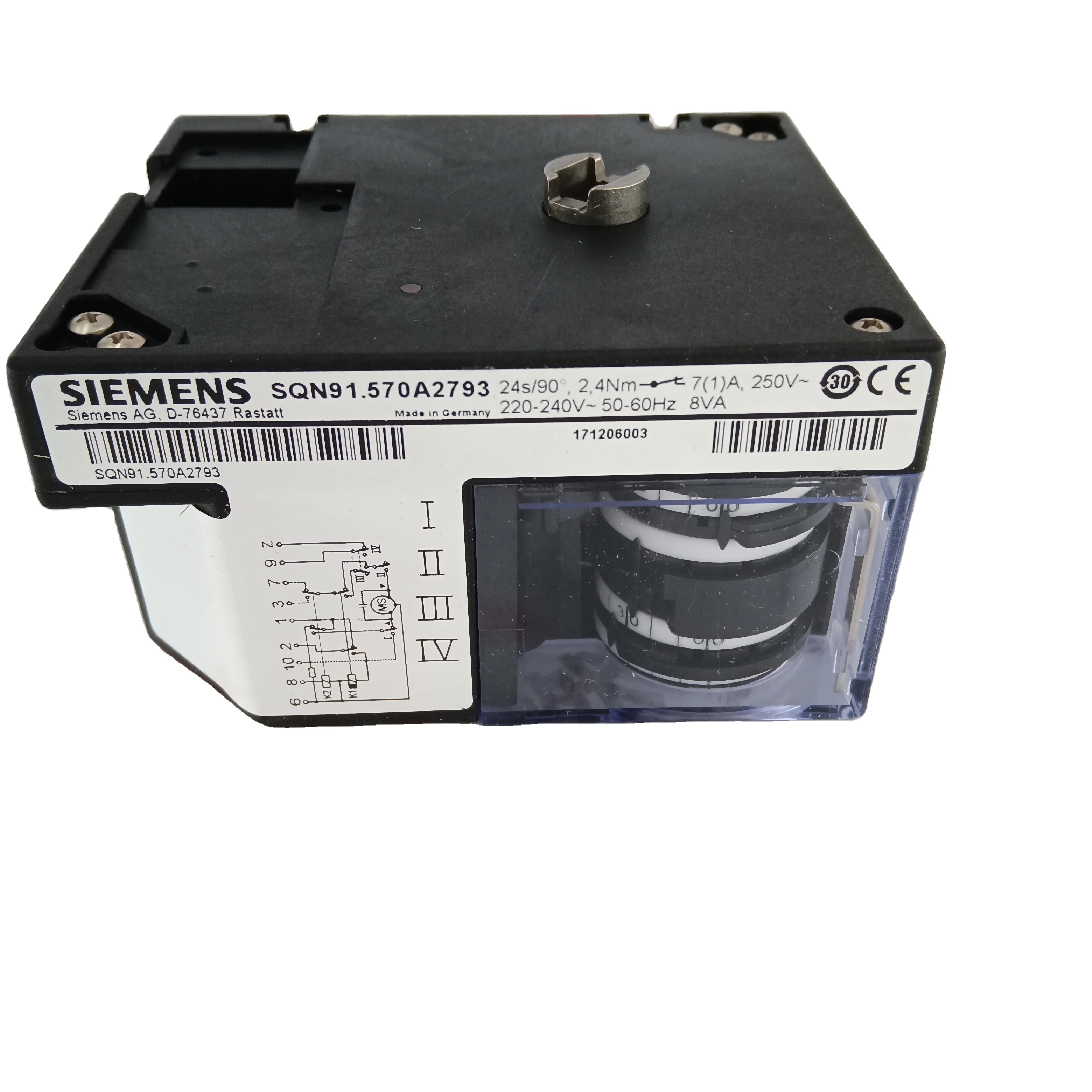 Shang Hai Ran Xian SQN91.570A2793 SQN71.664A20  SQN70.664A20 The servo motor Electric actuator  for SIEMENS