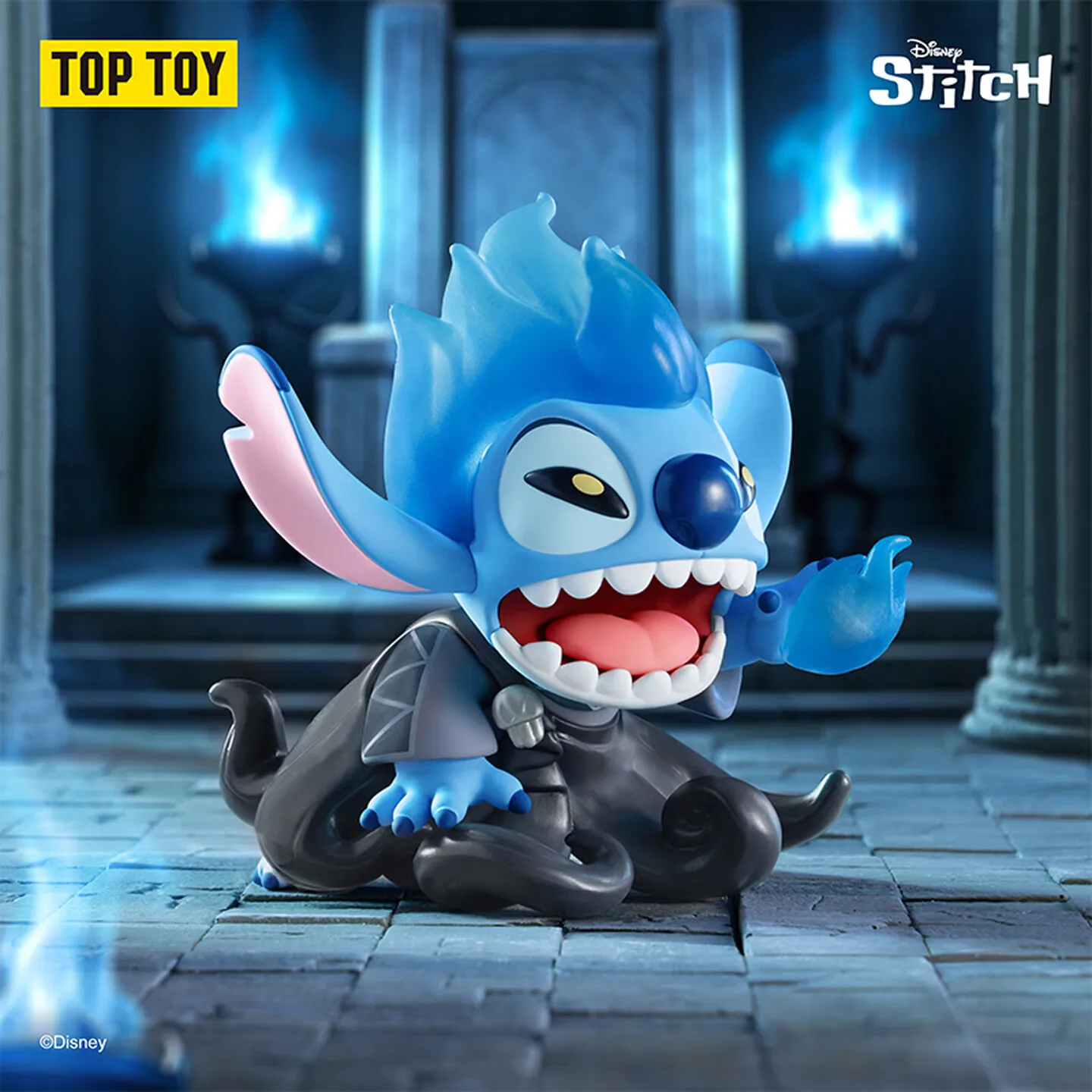 TOPTOY Disney Stitch Angel Villains Magical Wardrobe Blind Box Mystery Box Dress Up Evil Inspired Figure Display Licensed Gift