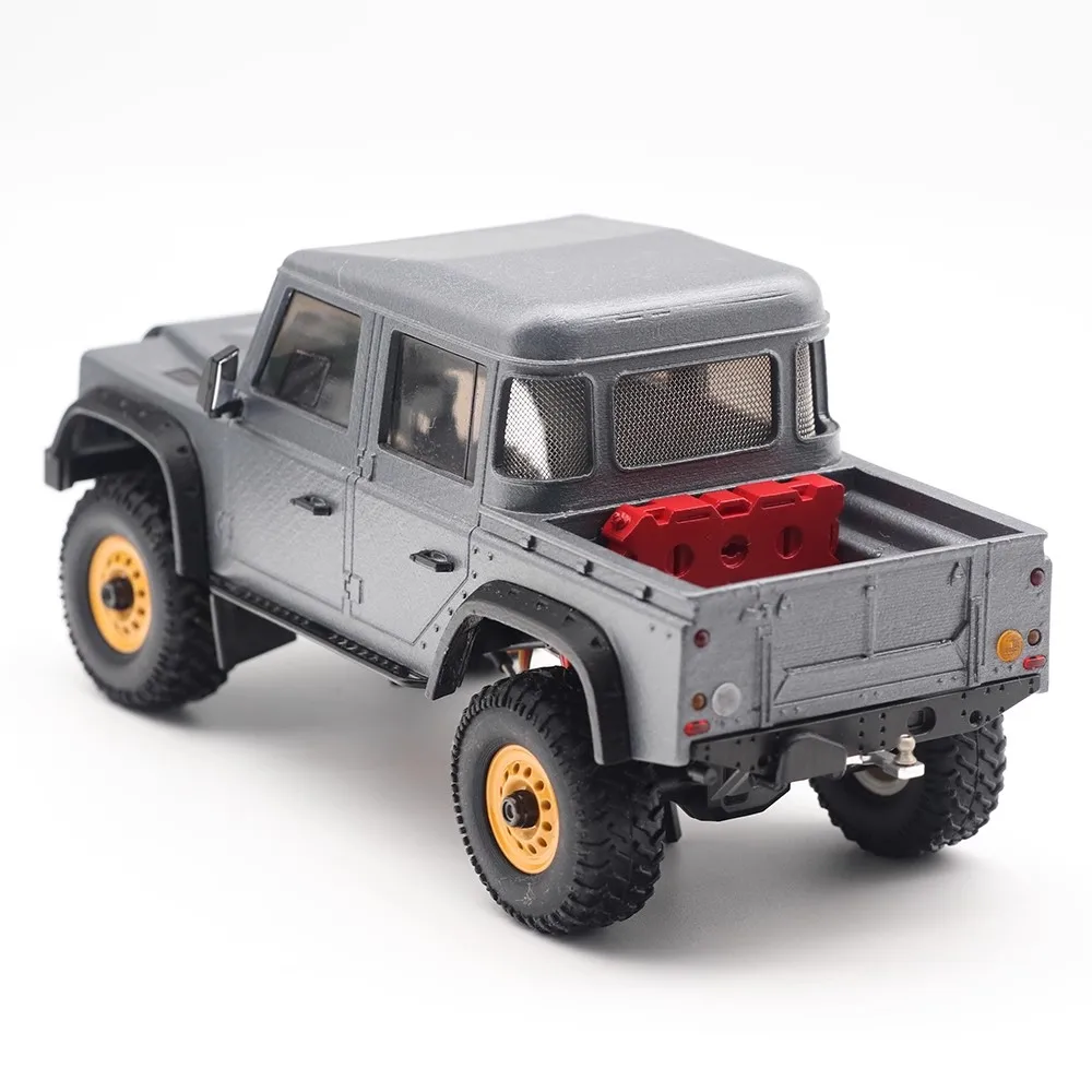 RC 미니 오프로드 자동차 모델 수하물 랙 장면 무드 조각 1:43 35 32 24 18 예비 연료 탱크 오일 드럼