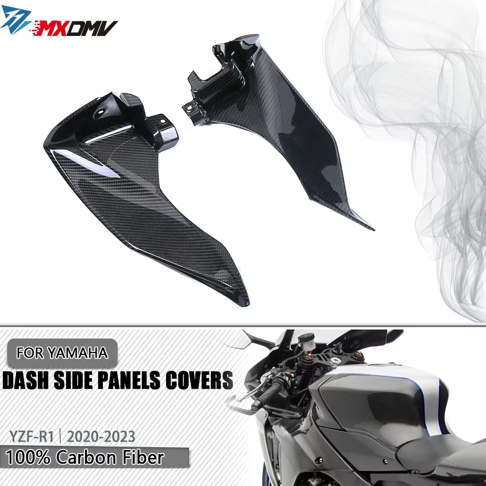 For Yamaha YZFR1 YZF R1 2020- 2023 Side Panel Interior Dashboard Air Intake Cover Fairing Motorcycle Parts Dashboard Side Panels