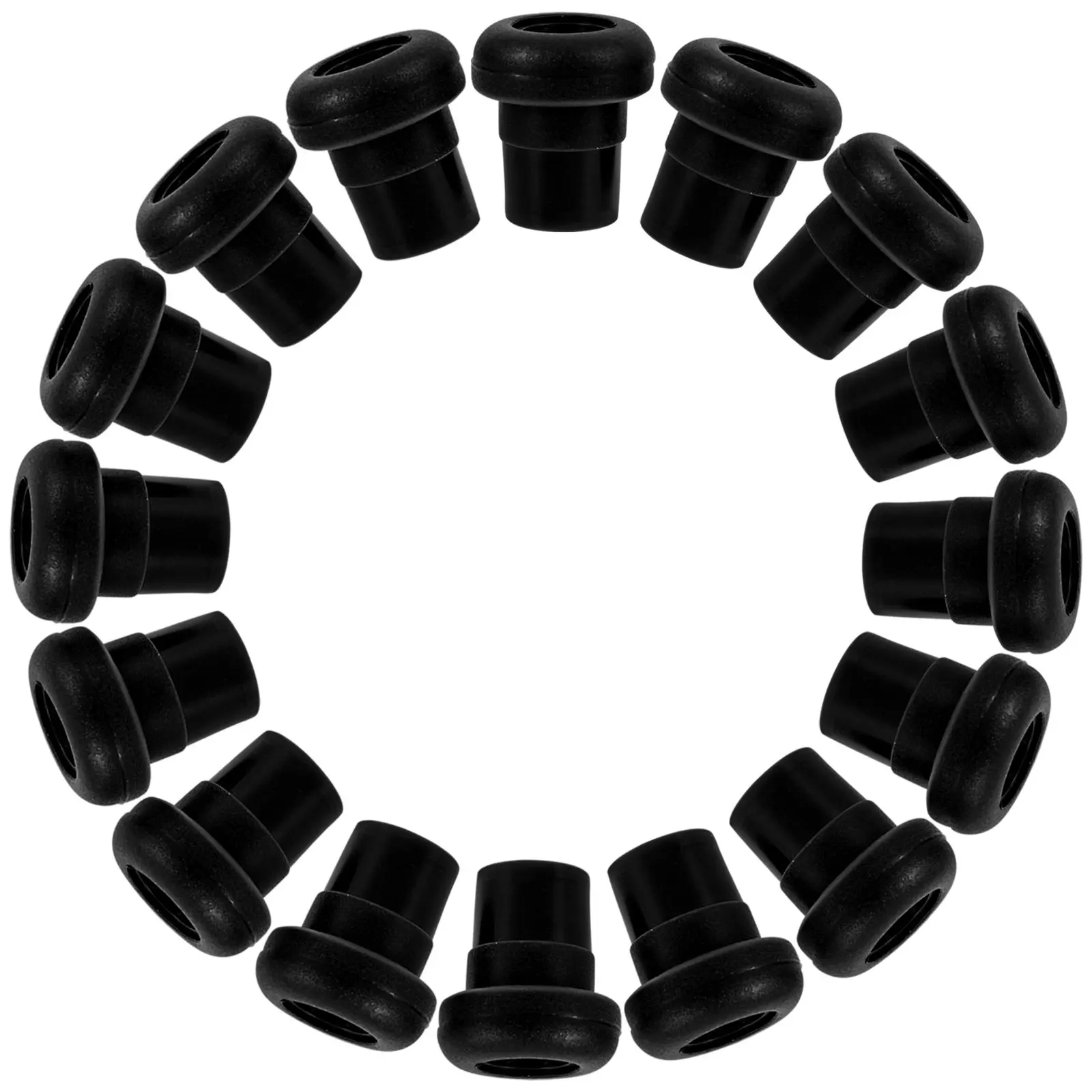 

16 шт. прочных заглушек для стола для настольного футбола, легко устанавливаемые сменные колпачки для стержней, аксессуары для настольного футбола