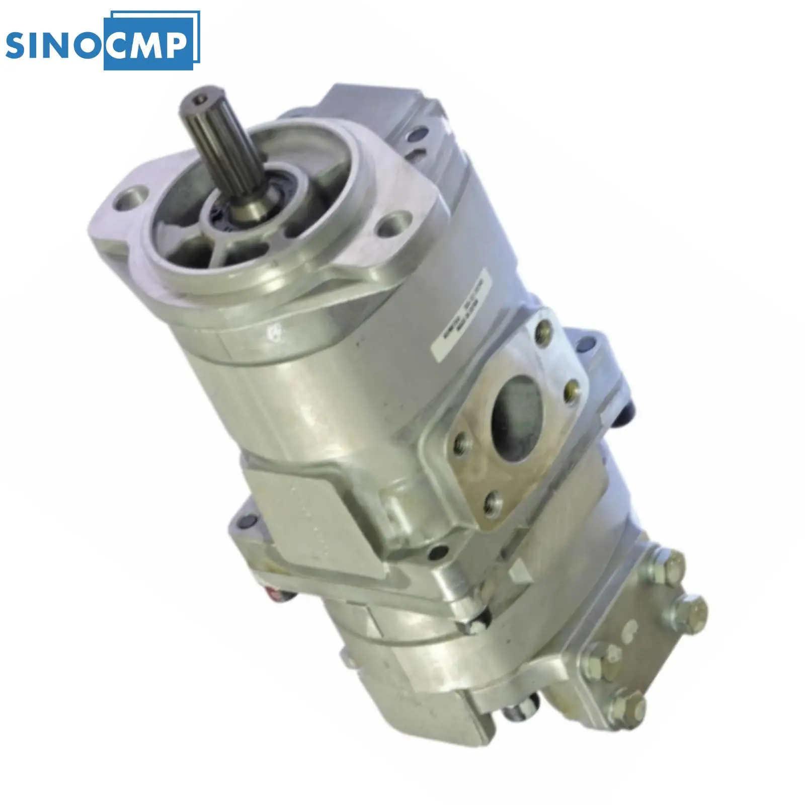 

705-52-32001 7055232001 SINOCMP 1 Piece Gear Pump New Fits For Komatsu Loader HD465-2 HD465-3 HD465-5 HD605-5