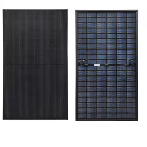 Bifacial Monocrystalline All Black Solar Panel 450W Solar Module Split Solar Cell Solar Charger Home Farm Garden On Off Grid