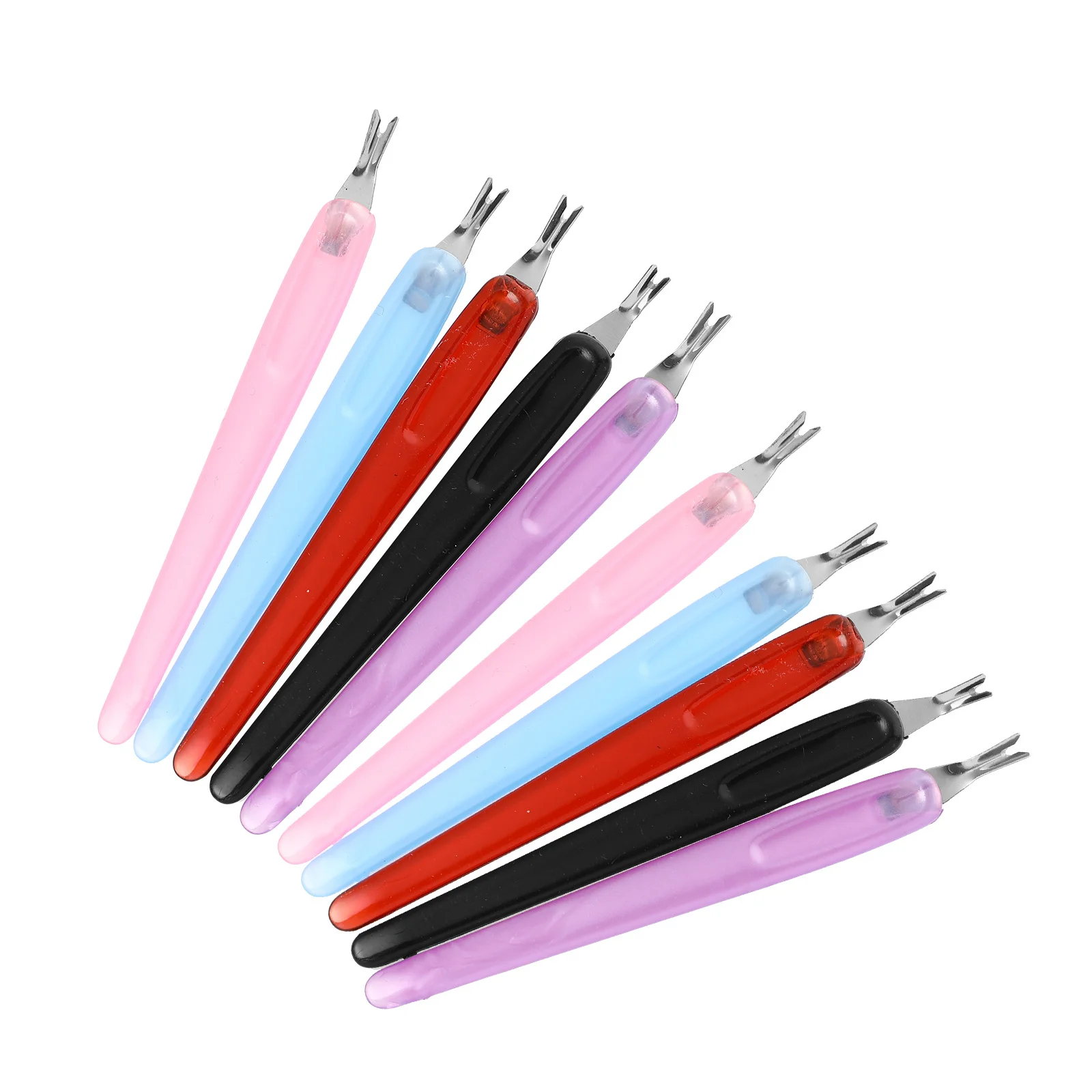 50 قطعة قادين الجلد الميت الضحلة سريعة آمنة المحمولة مسمار كليبرز مانيكير الجلد الميت الشوك مزيلات الجلد الميت مسمار أدوات الرسم