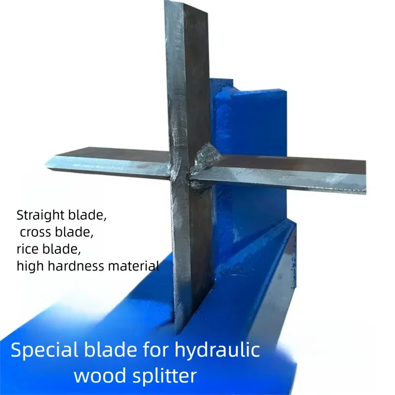 Electric Hydraulic Log Splitter Cross Blade Special Splitting Star Knife Firewood Tool Accessory 500 Wear Resistant Steel