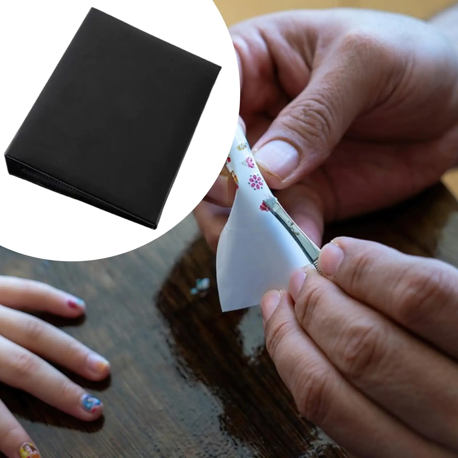 

Книга для хранения ногтей, 120 слотов, органайзер для наклеек для дизайна ногтей большой емкости