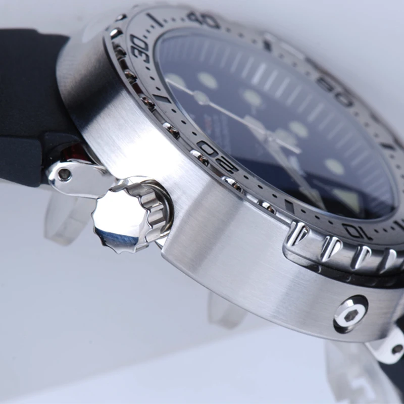 Japanese Fully Automatic Mechanical Watch Men's SBBN Water Ghost Diving Can Business Sports Waterproof Steel Watch