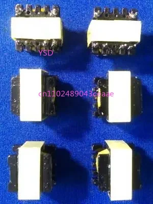 10PCS EE13-LZK5V Vertical High Frequency Power Transformer Primary Inductance 2.5mH Flyback Coil For Small Charger Circuit