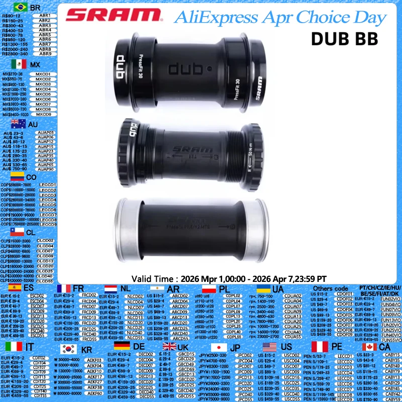 Sram Dub Bsa PF30 B…