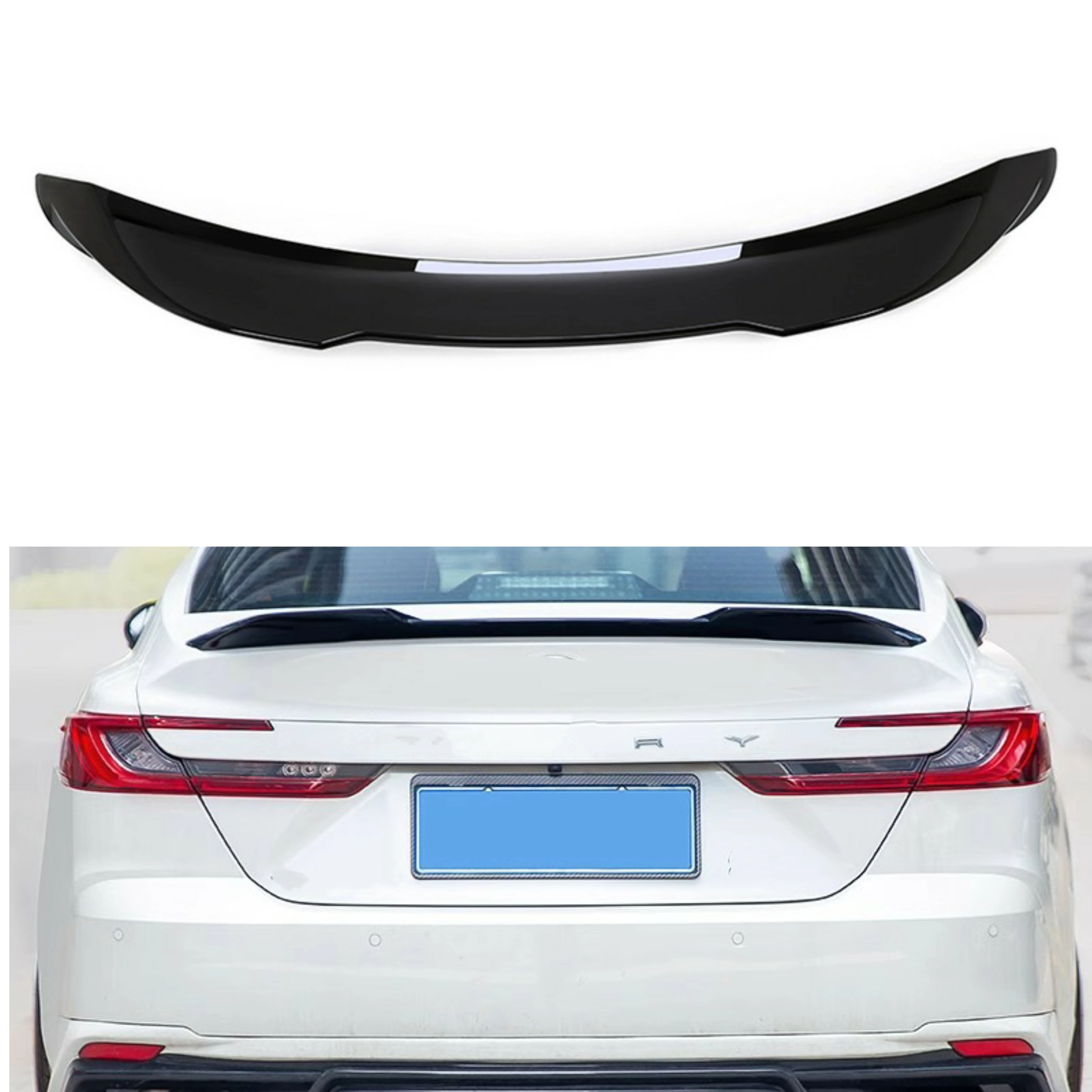 for 2018 eighth generation Camry rear wing  modified top wing TRD fixed wind pressure wing