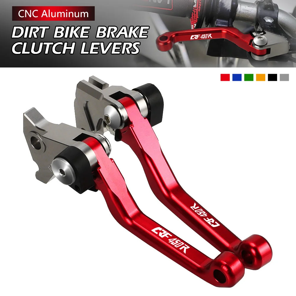 

Motocross Pivot Brake Clutch Levers For Honda CRF450R CRF 450R 2007 2008 2009 2010 2011-2020 Motorcycle Dirt Bike Handle Lever