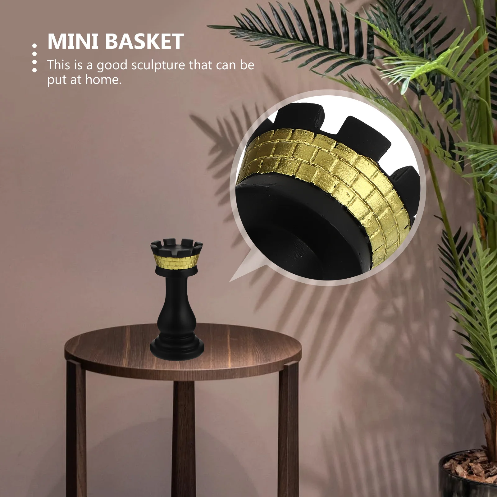 

1Pcs International Chess Resin Adornment Unique Desktop Ornament Chic Home Tabletop Decor Office Decoration Home Decor