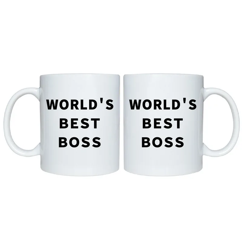 Office Boss Ceramic Mug Coffee Mug dunder mifflin world_s best Boss mug