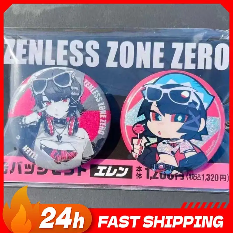 

Zenless Zone Zero Game Peripherals Shark Cute Ellen Joe Figure Badge Ellen Joe Figurine Pin Decoration Collection Toys Gifts