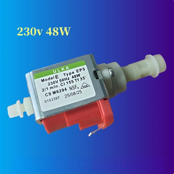 Electromagnetic water pump EP5 series 48W 64W high pressure plunger pump EP5GW coffee machine