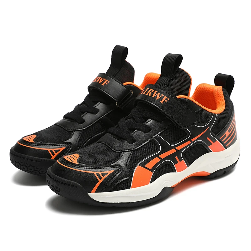 

Boys Badminton Shoes Training Sports Shoes Indoor and Ooutdoor Anti Slip and Wear-resistant Mesh Breathable Table Tennis Sneaker