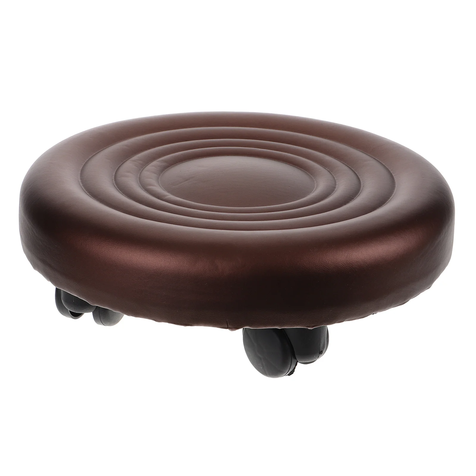 

Multipurpose Low Small Stool Round Rolling Stool for Pedicure Easy to Move Store Practical Home Nail Salon Foot Rest Under Desk