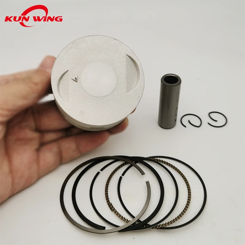 Kit pistone cilindro alesaggio 58mm per parti del motore Yamaha FZ16 SZ16 Byzon Byson FZ-S 153 cm3 muslimatex