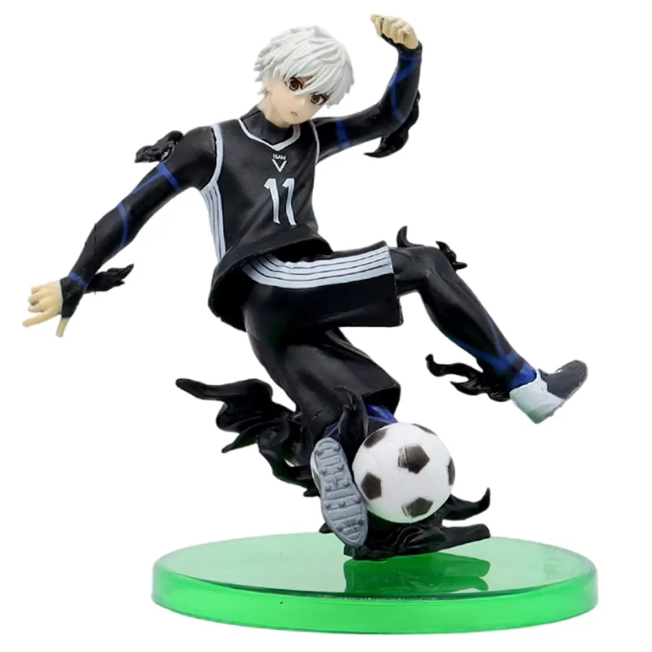 Anime Blau Gefängnis Charakter Figur Fußball Junge Makoto Nagi Figur PVC Modell Desktop Ornament Figur Dekoration Geschenk