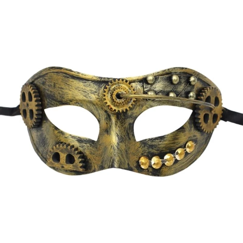 39bd mascarada máscara máscara media mascarilla steampunk mardi gras máscara veneciana máscara unisex