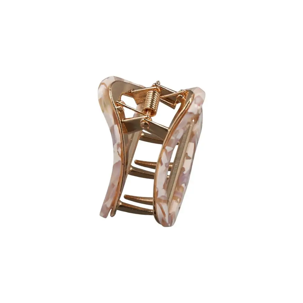 Multicolor Acetic Acid Hair Claw Small Size Korean Style Triangle Hair Crab Clip Hair Accessories Hairpin Geometry Shark Clip