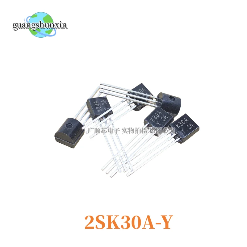 10PCS 2SK30A-Y 2SK30 K30A-Y 2SK30A K30A TO-92 TRANSISTOR NEW 2SK30A-GR K30A-GR