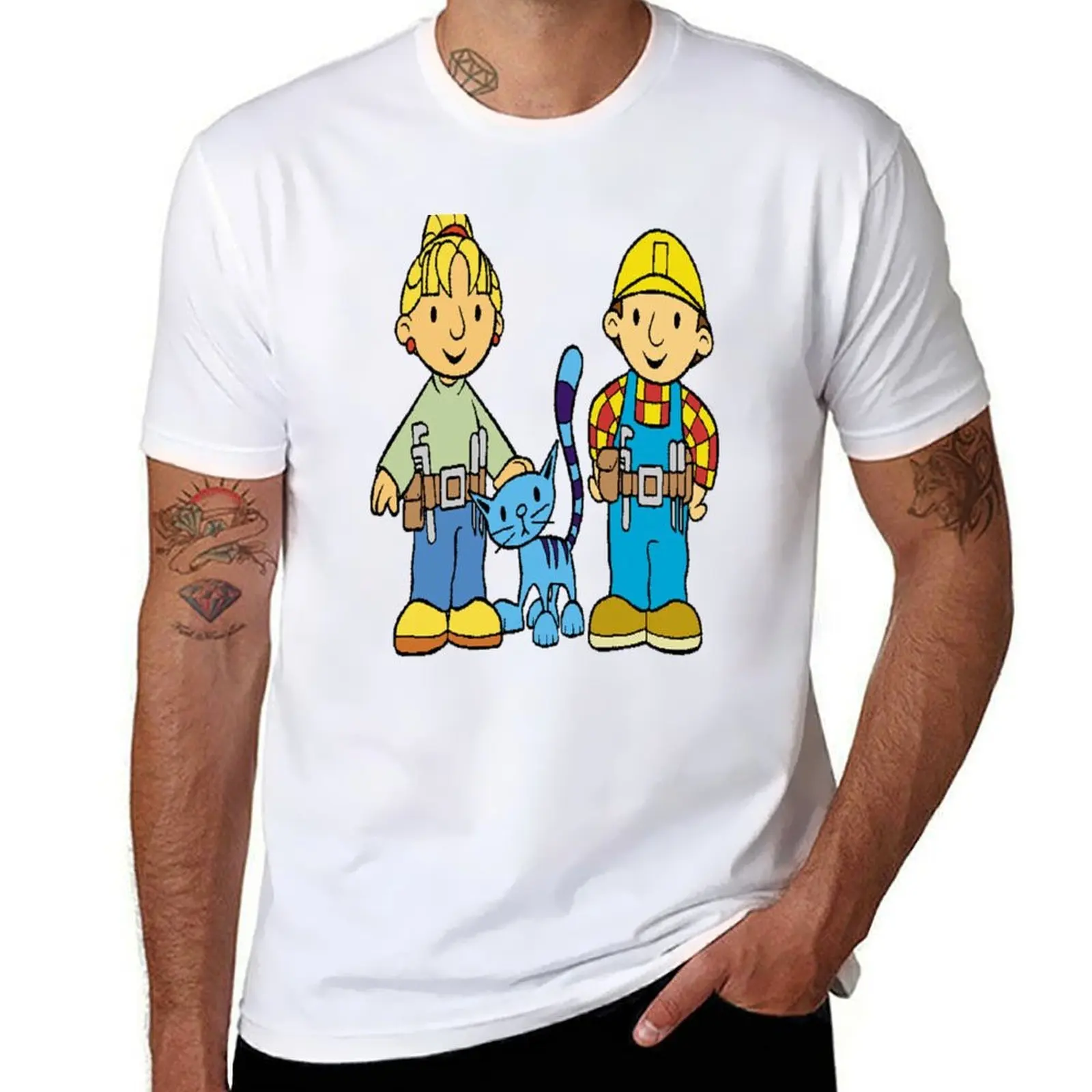 

Bob the Builder and Friends T-Shirt man t shirts for men g man t shirts for men T-Shirt