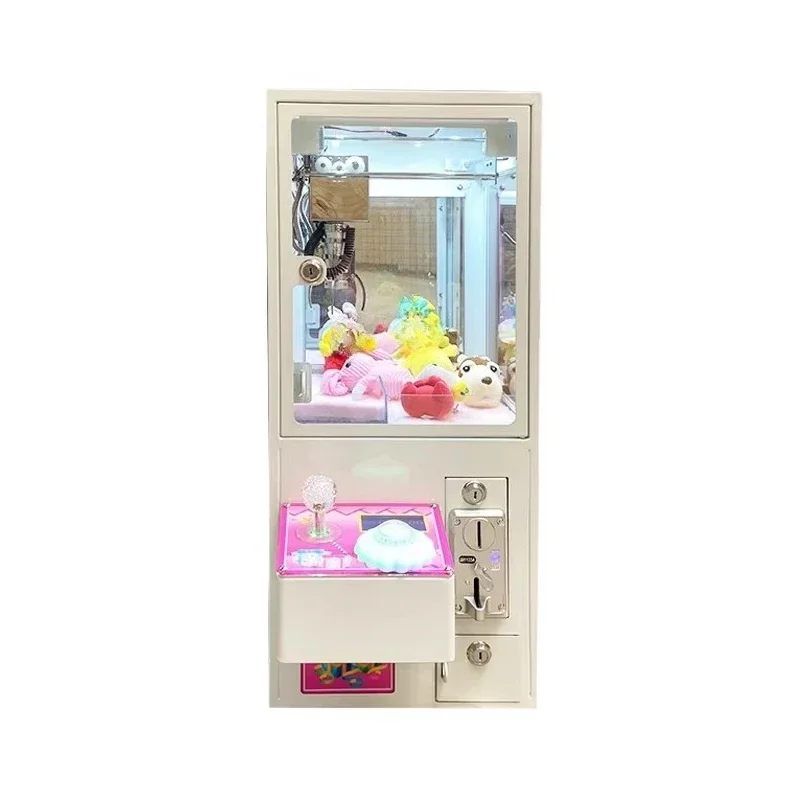 Custom Coin Operated Mini Claw Crane Arcade Doll Machine For Kids Shopping Mall Entertainment Centers