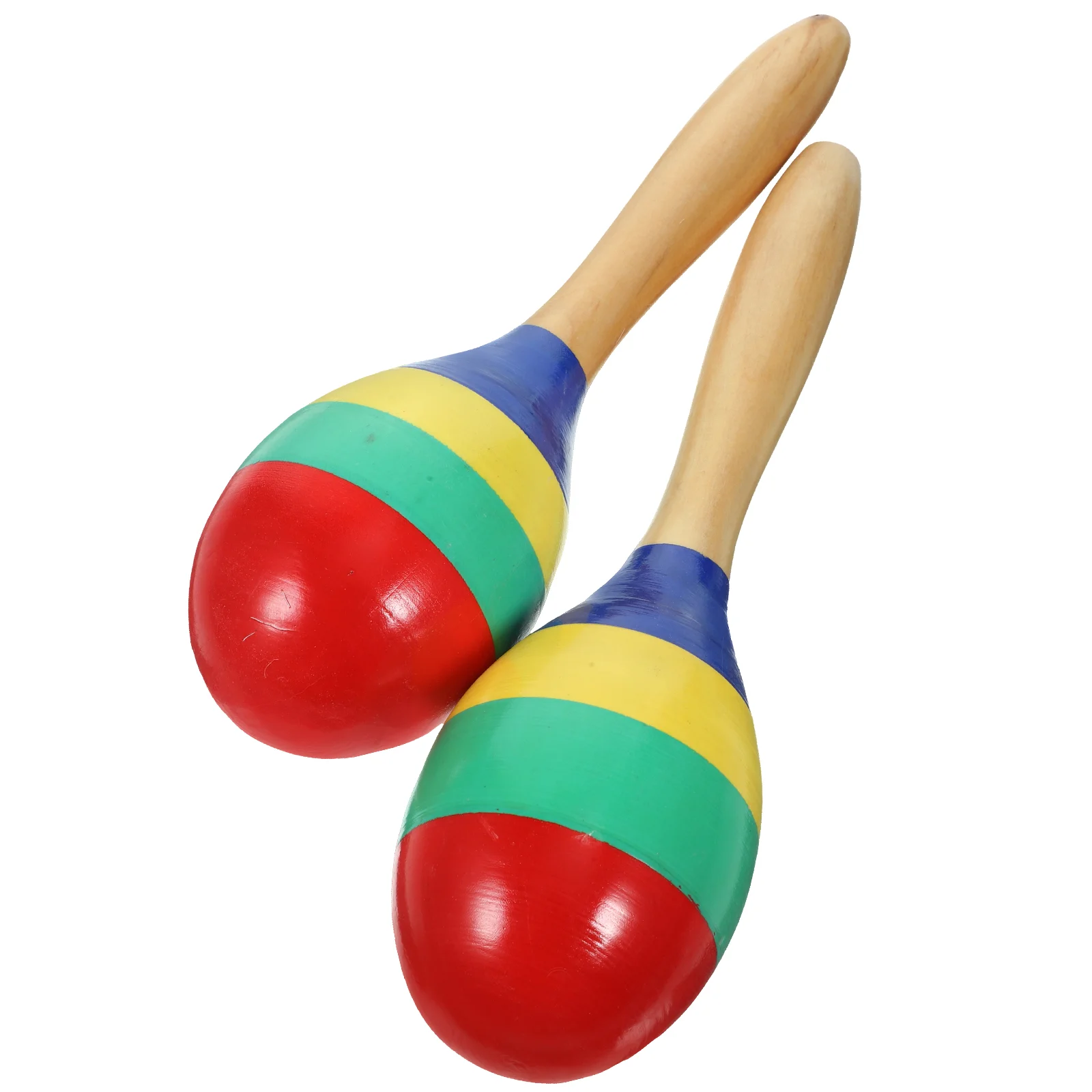 2-delige muziekinstrumenten Maracas zandhamer speelgoed interactief kinderspeelgoed percussie uitvoerende baby