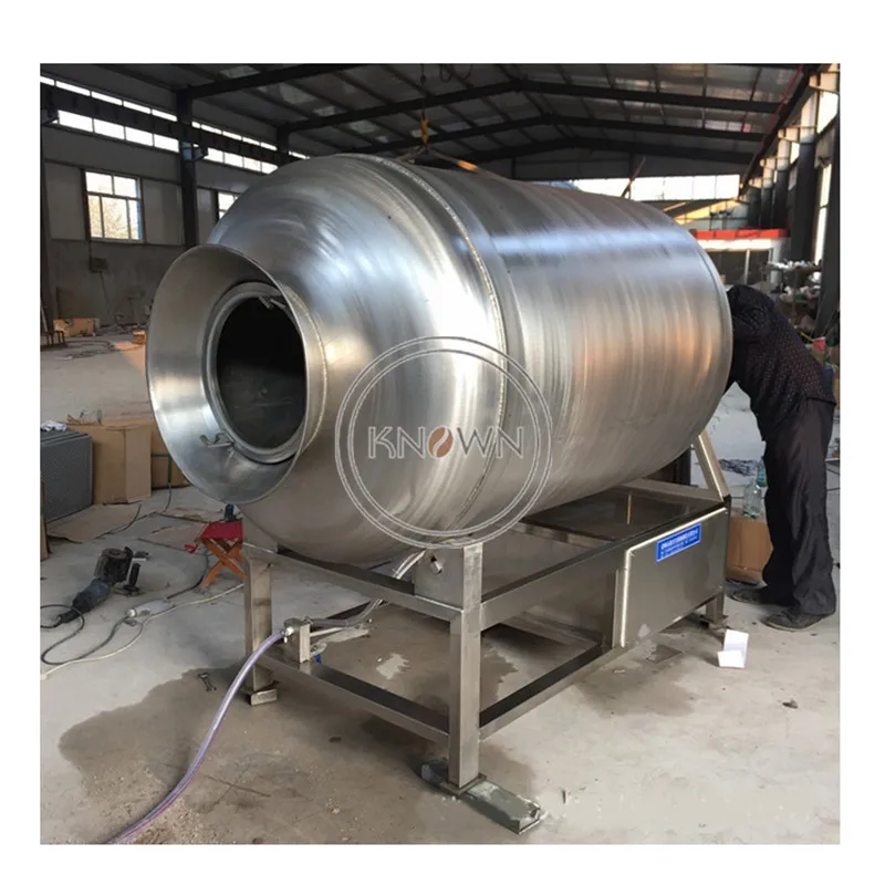 Станок для акробатики Вакуумный миксер для прокатки мяса говядины Машина для смешивания Стакан для курицы Машина для замешивания рулетов маринада